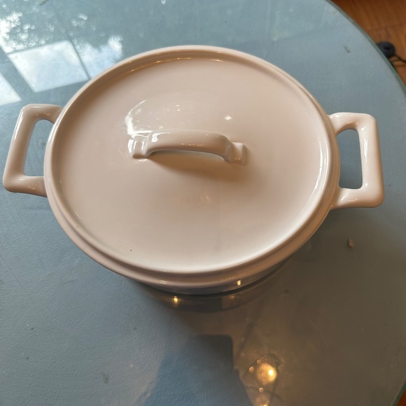 Revol Porcelain White Casserole With A Lid Made in France - Picture 4 of 8